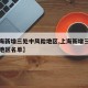 【上海新增三处中风险地区,上海新增三处中风险地区名单】
