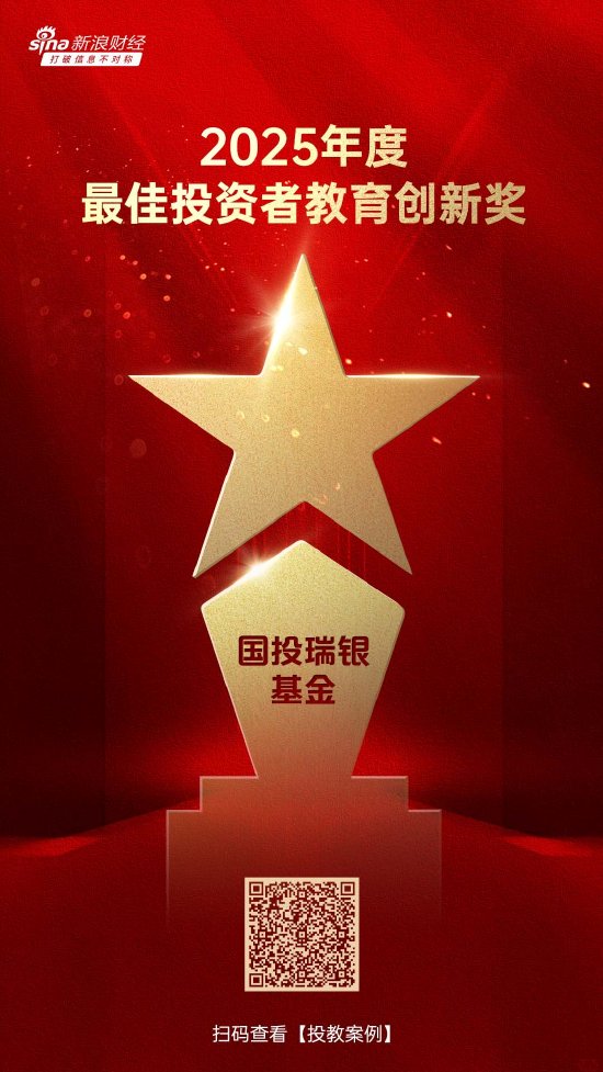 515投资者保护日 | 寓教于乐	、共融万家！国投瑞银基金荣获2025年度最佳投资者教育创新奖